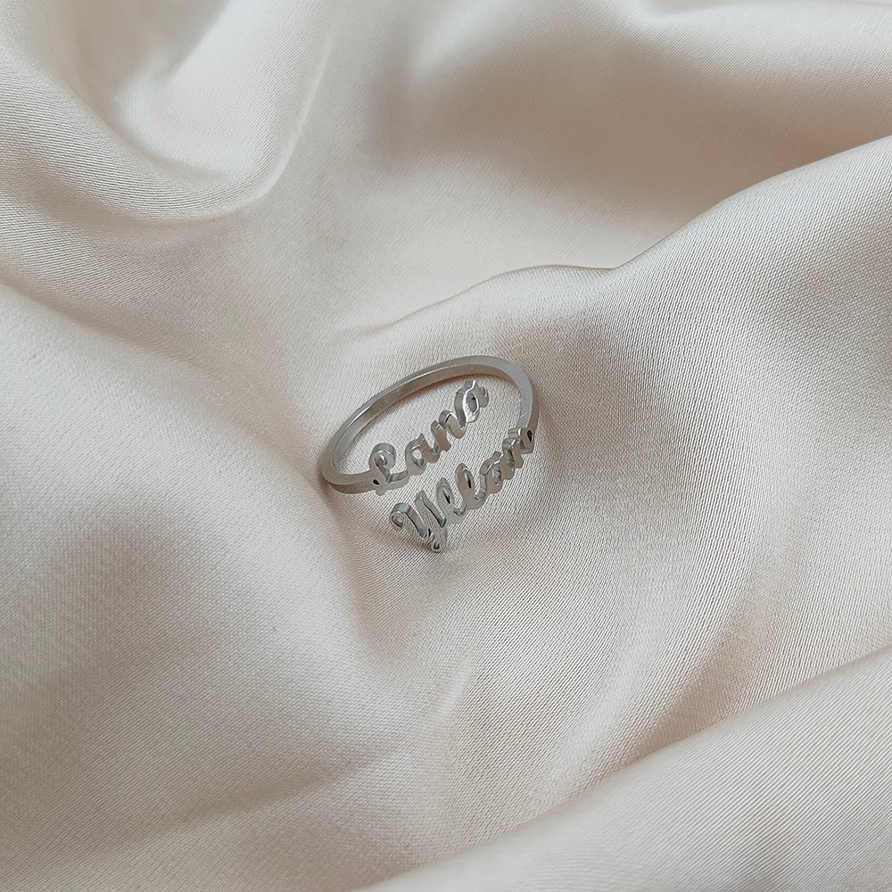 BAGUE AJUSTABLE JUSQU'À 4 PRÉNOMS - Image 4