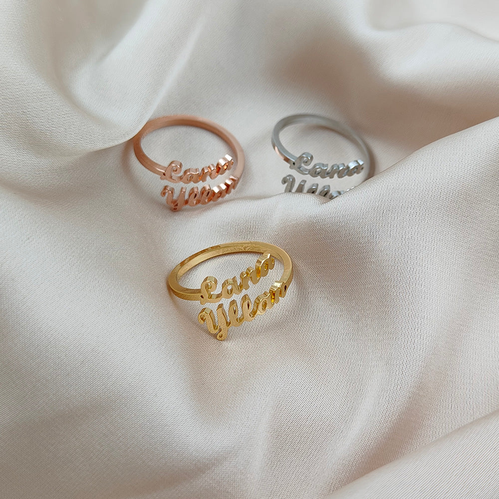 BAGUE AJUSTABLE JUSQU'À 4 PRÉNOMS - Image 7