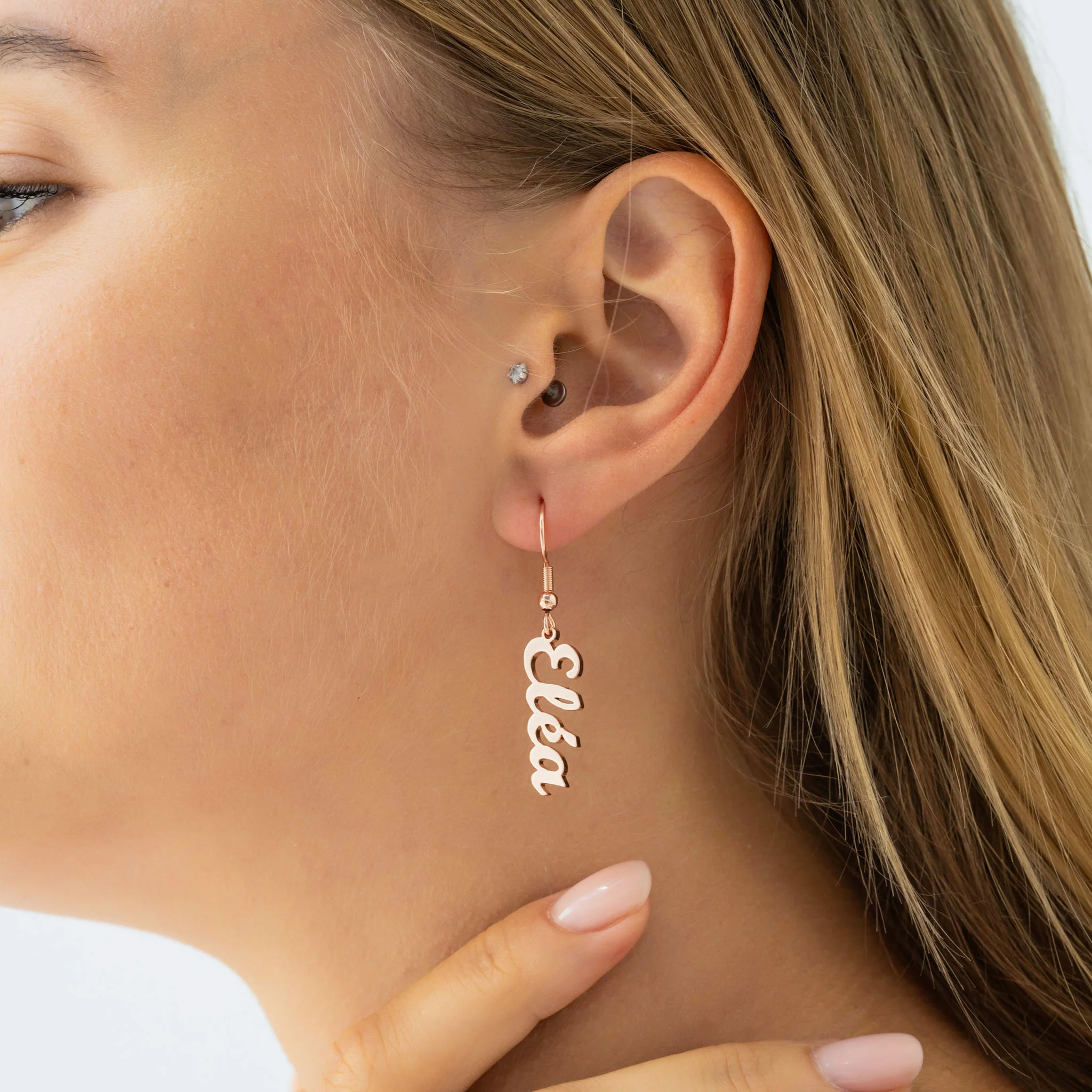 BOUCLES D'OREILLES PENDANTES JUSQU'À 2 PRÉNOMS - Image 6