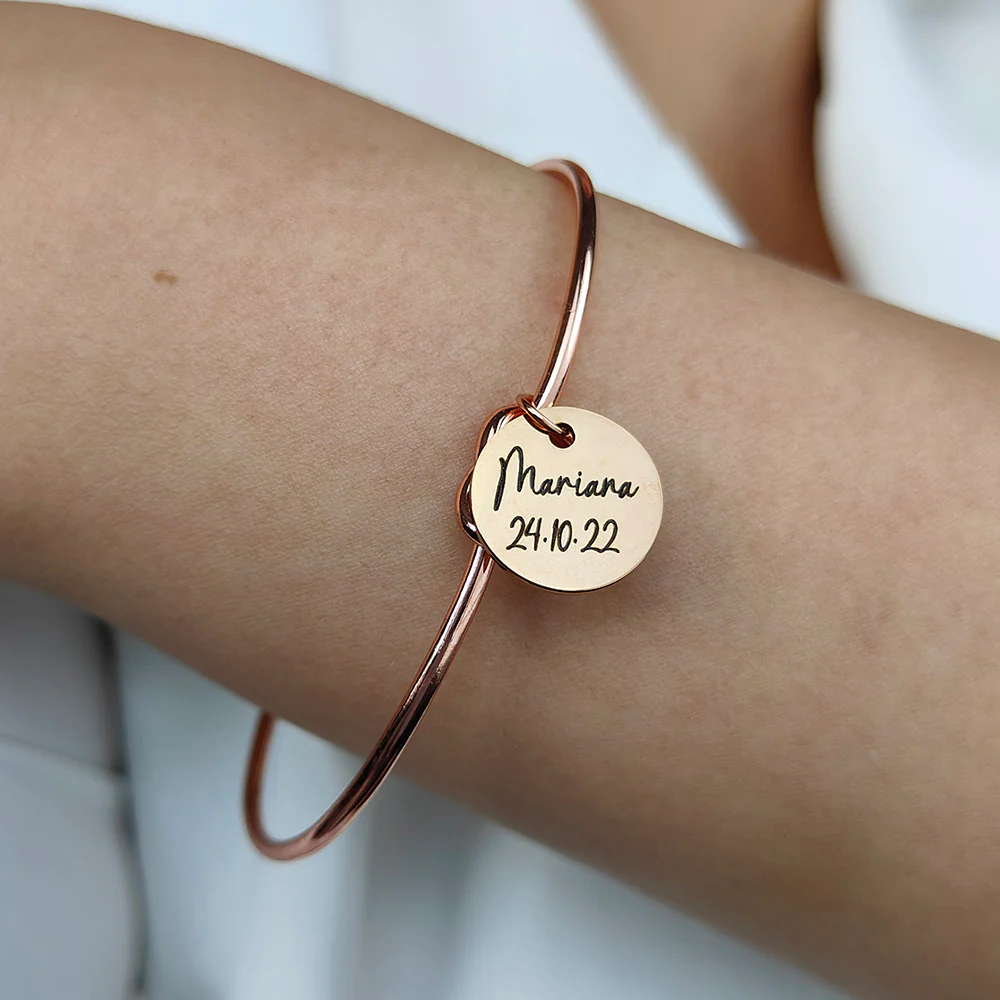 BRACELET JONC GRAVURE - Image 5