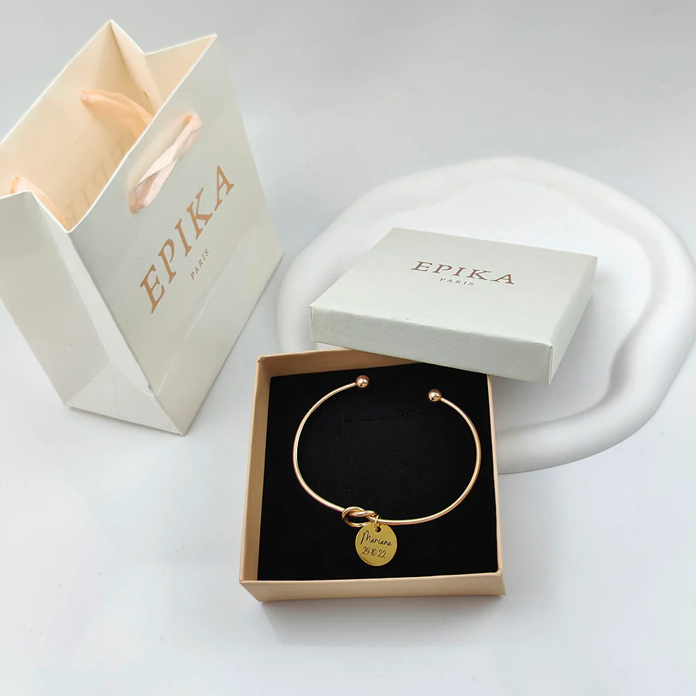 BRACELET JONC GRAVURE - Image 6