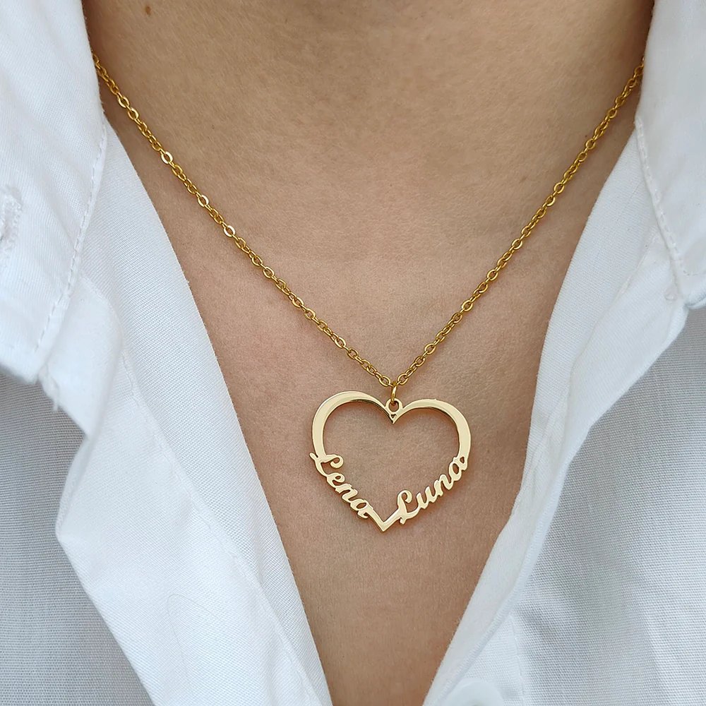 COLLIER AMOUR LIÉ 2 PRÉNOMS