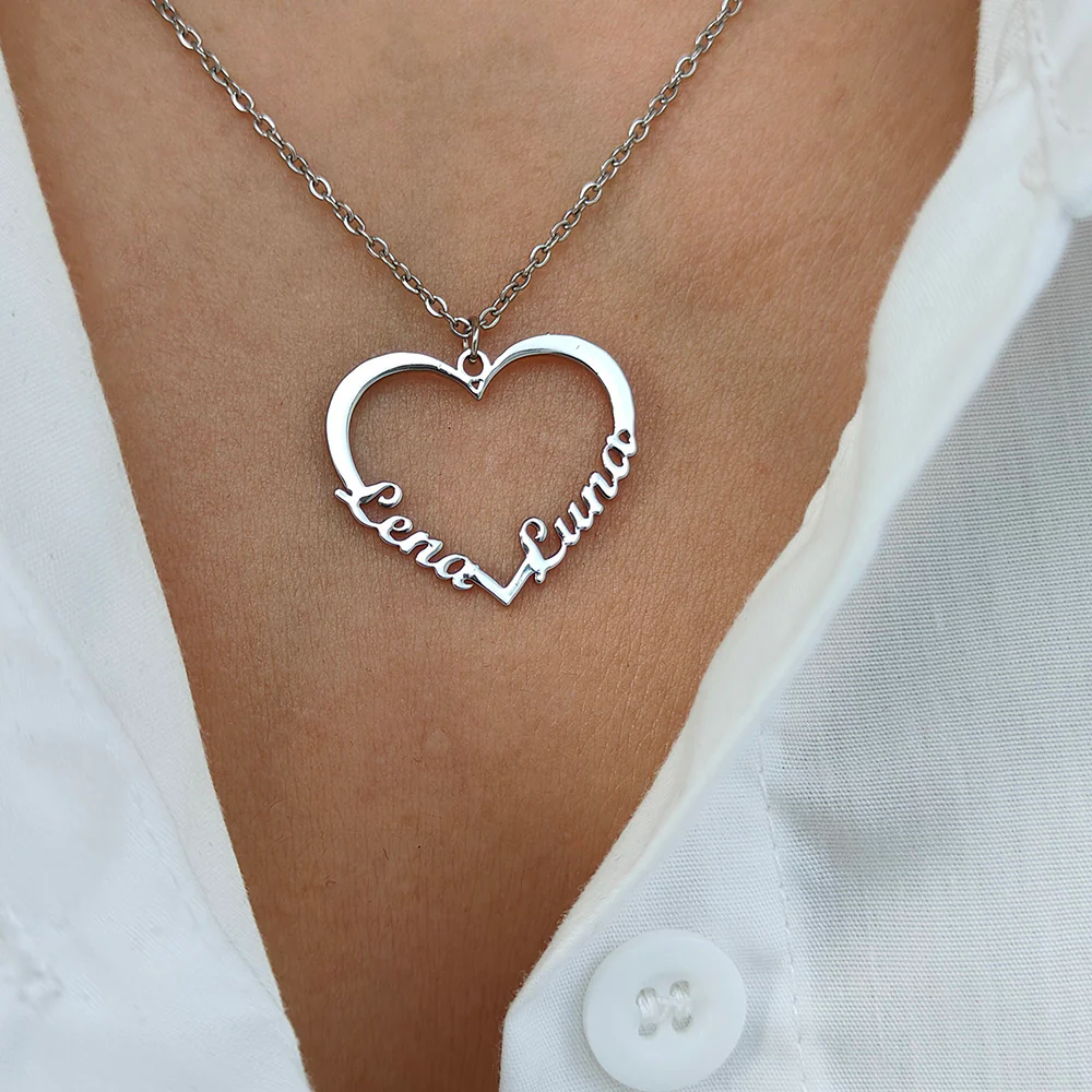 COLLIER AMOUR LIÉ 2 PRÉNOMS - Image 3