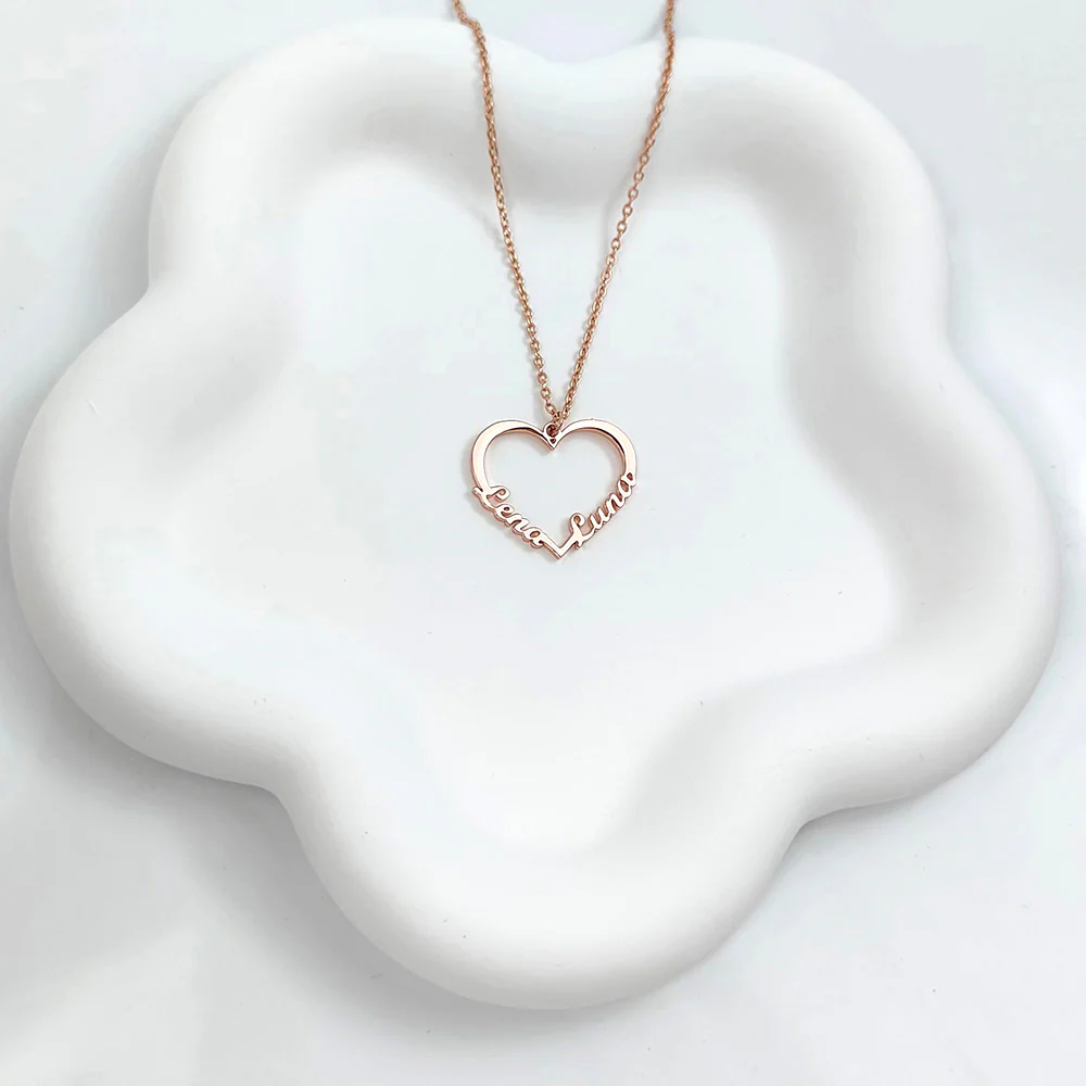 COLLIER AMOUR LIÉ 2 PRÉNOMS - Image 6