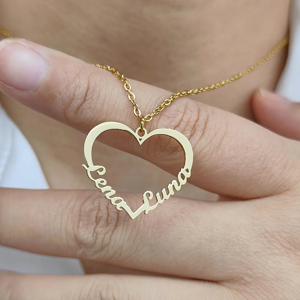 COLLIER AMOUR LIÉ 2 PRÉNOMS - Image 7