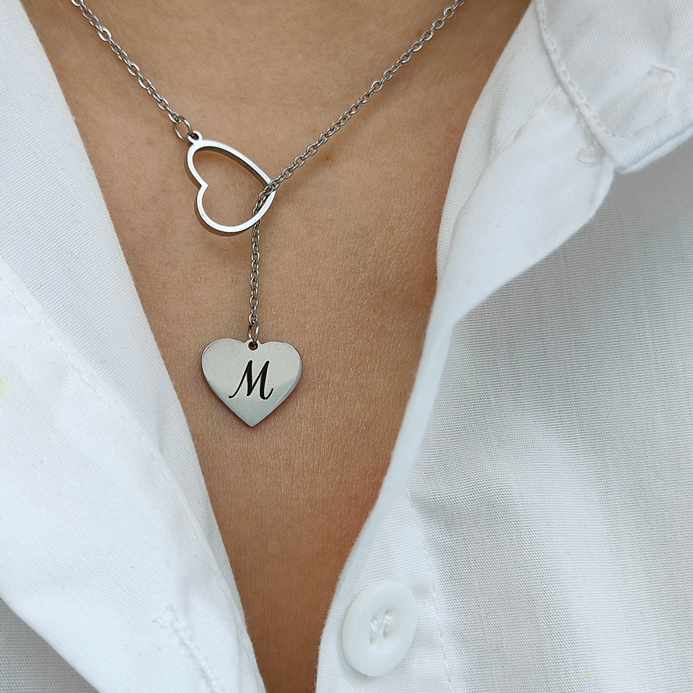 COLLIER INITIALE COEUR - Image 3