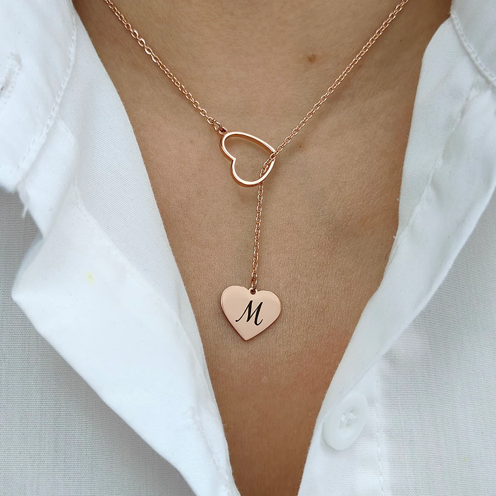 COLLIER INITIALE COEUR - Image 5