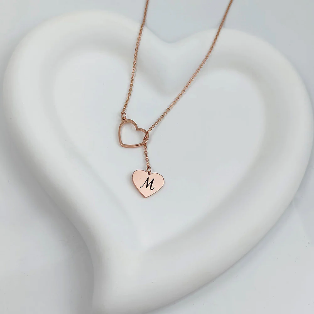 COLLIER INITIALE COEUR - Image 6