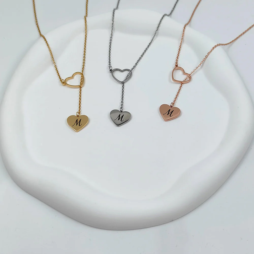 COLLIER INITIALE COEUR - Image 7