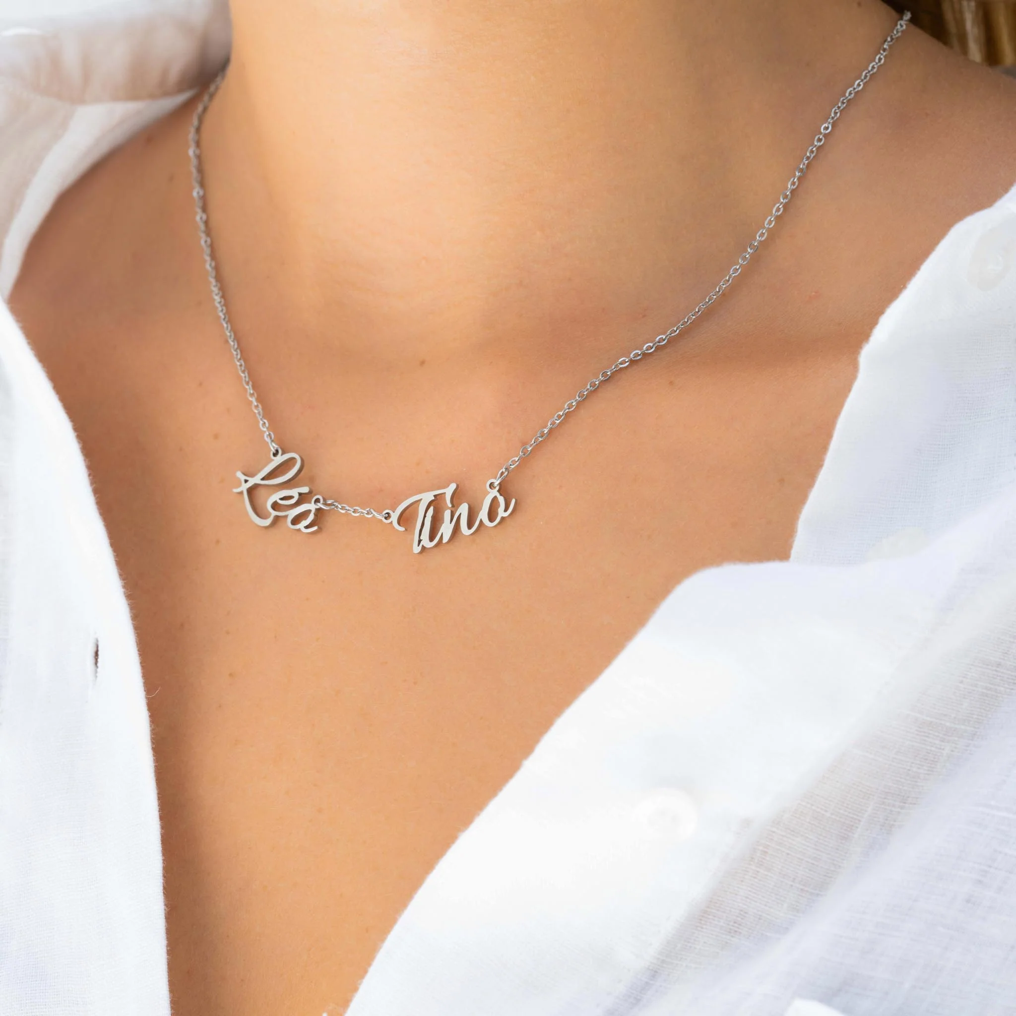 COLLIER LIEN ÉTERNEL JUSQU'À 5 PRÉNOMS - Image 3
