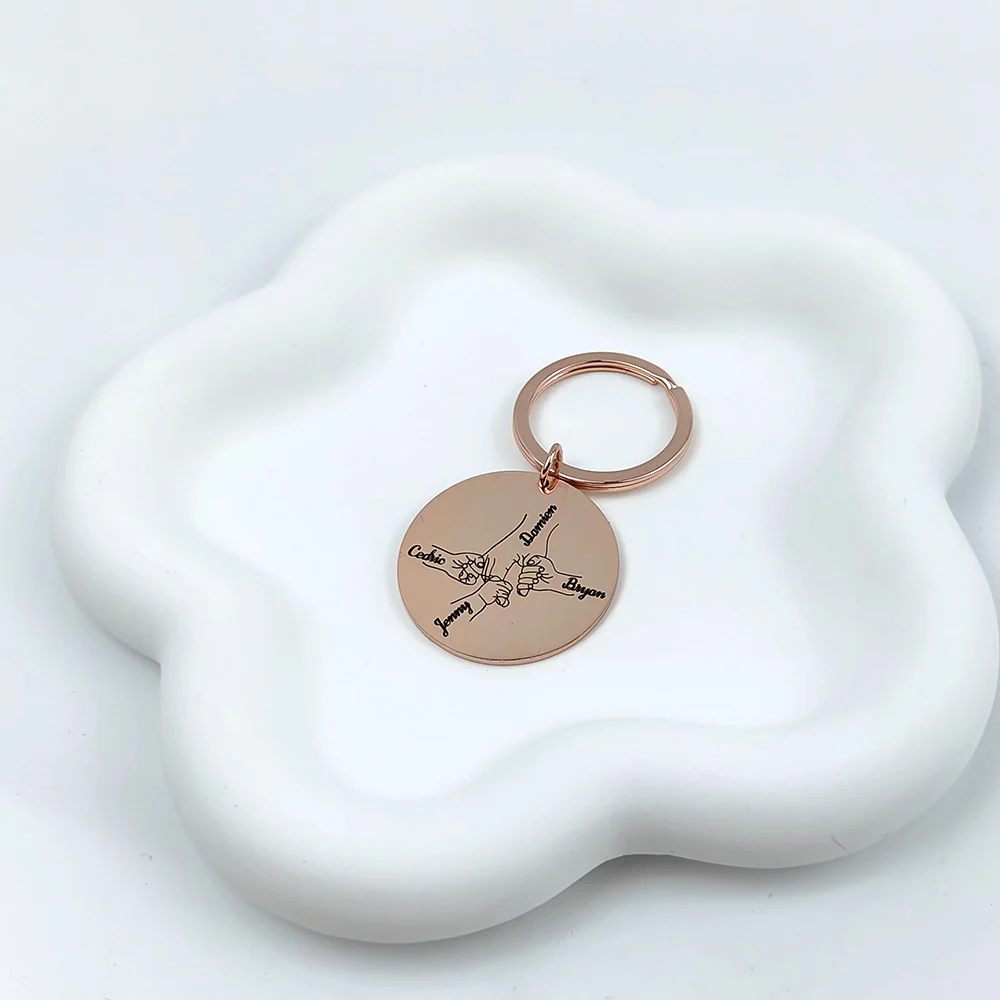 PORTE-CLÉS JUSQU'À 5 PRÉNOMS - Image 3